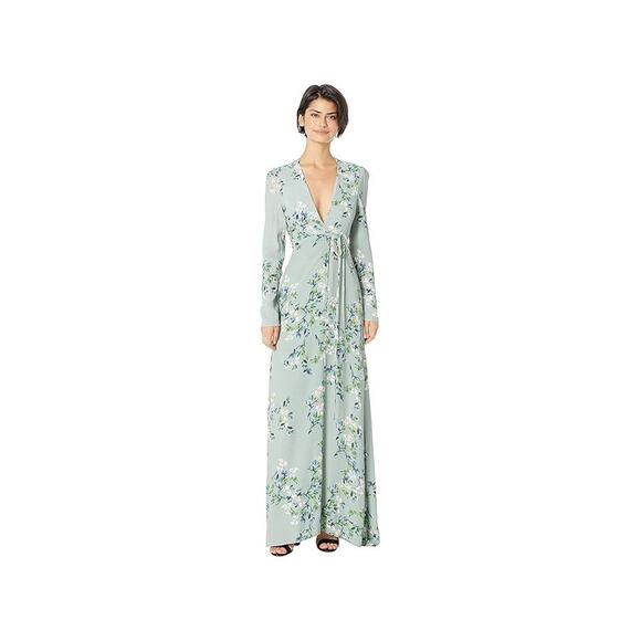 Flynn Skye Womens Kate Maxi Dress Brush Stroke Dress Size XS 12774 - Picture 1 of 3